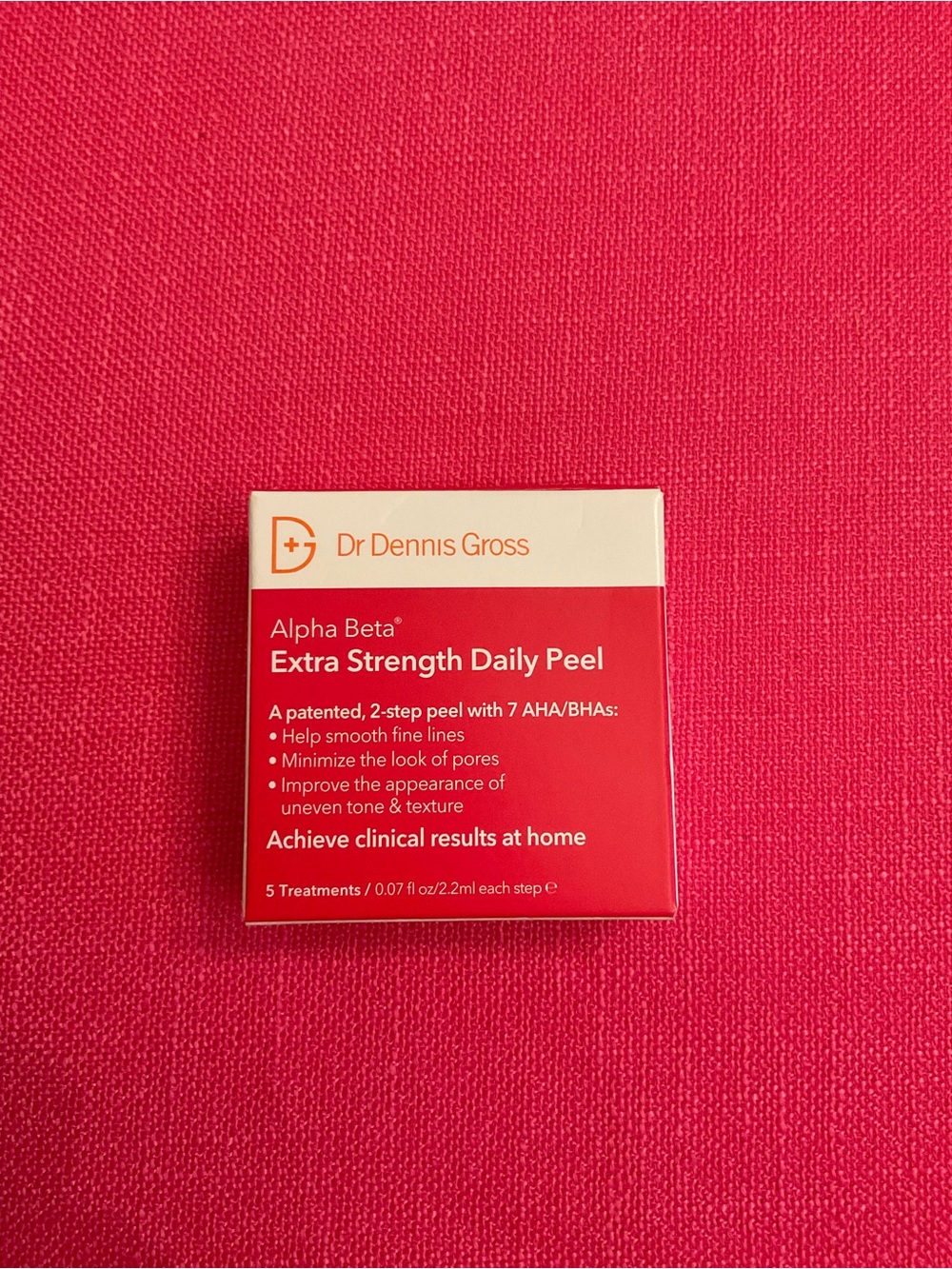 Dr Dennis Gross Alpha Beta Extra Strength Daily Peel - Red